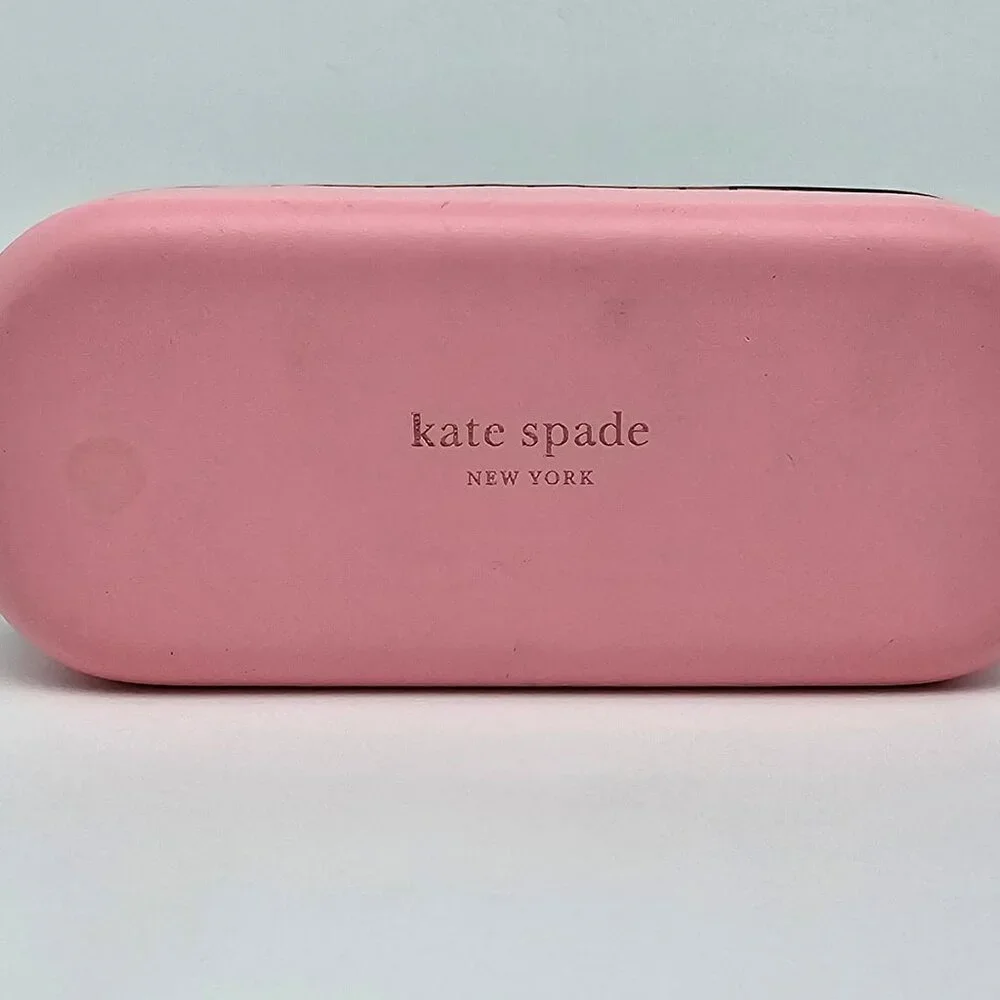 kate spade Black Sunglasses with Cream Polka-Dot Trim